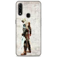 Lopard Oppo A31 Uyumlu Kılıf GameX (37) Silicone Cover Beyaz