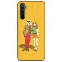 Oppo Realme 6 Kılıf FunnyMaX (13) Silikon Kap Turuncu
