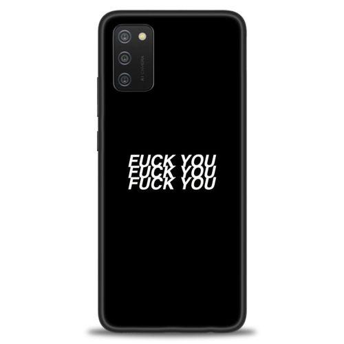 Samsung Galaxy A03S Kılıf HD Baskılı Kılıf - You You You + Tam Ekran Koruyucu