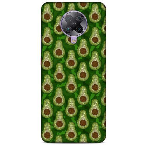 Frutix Avokado 02 Xiaomi Poco F2 Pro Kılıf Desenli Silikon