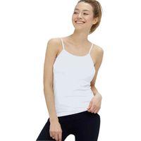 Elite Life AT-01-846 Kadın Dikişsiz İz Yapmaz İnce Askılı Uzun Atlet