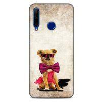 Huawei Honor 20 Lite Kılıf Köpek Kıyafetleri (14) Lansman Kılıf Chihuahua Papyon
