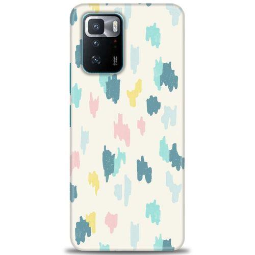 Xiaomi Poco X3 GT Kılıf HD Baskılı Kılıf - Blue + Tam Ekran Koruyucu