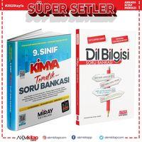 Miray 9.Sınıf Kimya ve AKM Dil Bilgisi Soru Bankası Seti 2 Kitap
