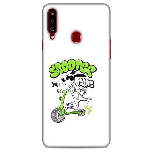 Animax Scooter Doggy Samsung Galaxy A20s Kılıf Desenli Silikon