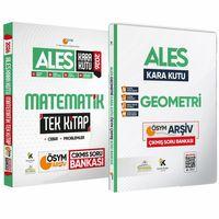 2026 ALES Kara Kutu TEK KİTAP Matematik ve Geometri ÖSYM Çıkmış Soru Bankası 2li SET Konu Özetli