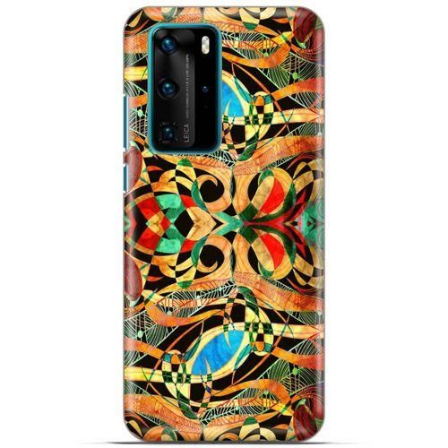 Lopard Huawei P40 Pro Uyumlu Kılıf Manipülasyon ☻ (8) Baskılı Kılıf Desenli