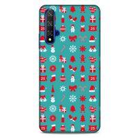 Yılbaşı Süsleri 13 Huawei P Smart S Y8P Kılıf Silikon Kapak