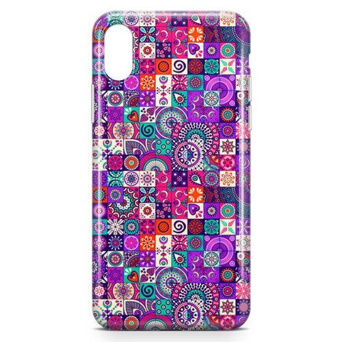 Apple iPhone XS Max Kılıf Mexican Vintage Arka Kapak Koruma Desenli Full Koruyucu
