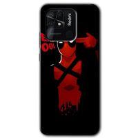 Xiaomi Redmi 10C HD Baskılı Kılıf + 9D Tam Ekran Koruyucu - DeadPool 4