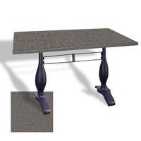 Dockers Çipa 3011 Döküm Ayak Masa 70x120 cm - (Werzalit, Wermodin ve Allzalit Tabla) - Twister