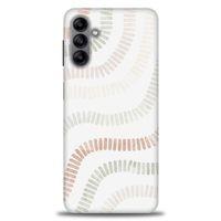Samsung Galaxy A04S Kılıf HD Baskılı Kılıf - Renkli Mozaik + Tam Ekran Koruyucu