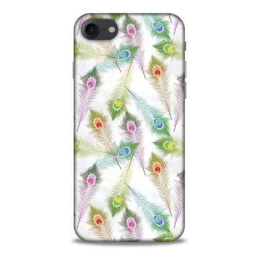 Apple Iphone 8 Kılıf Desenli Özel Seri Tüyler (23) Ultra Koruma Kılıfı