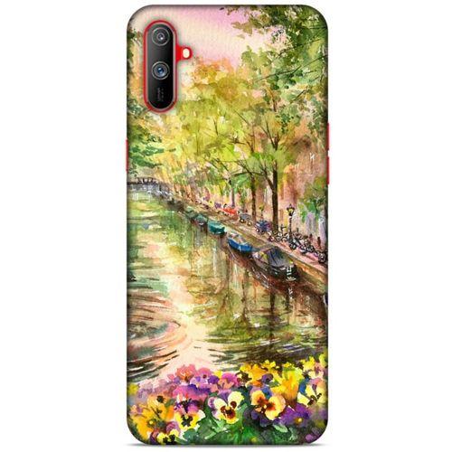 Cityx (34) Oppo Realme C3 Kılıf Silikon Kapak Desenli