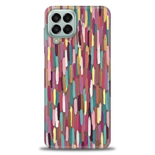 Samsung Galaxy M33 Kılıf HD Baskılı Kılıf - Renk Renk + Tam Ekran Koruyucu
