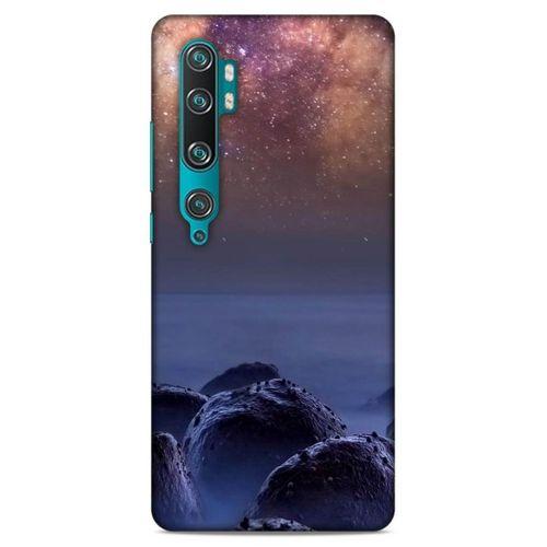 Lopard Xiaomi Mi Cc9 Pro Uyumlu Kılıf Gece'S (26) Tpu Silikon Kılıf Bordo