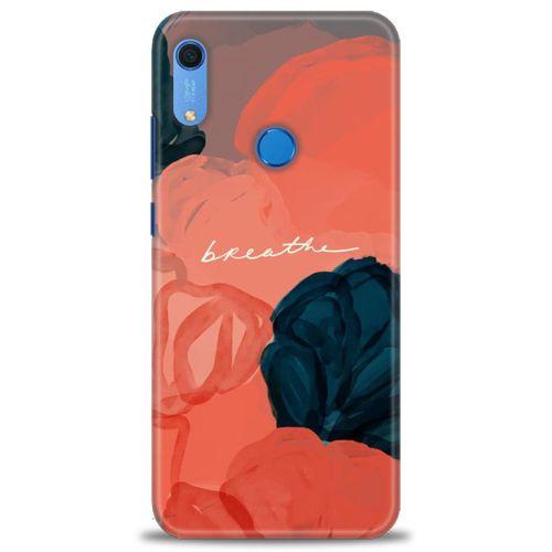 Huawei Y6S Kılıf HD Baskılı Kılıf - Breathe + Tam Ekran Koruyucu
