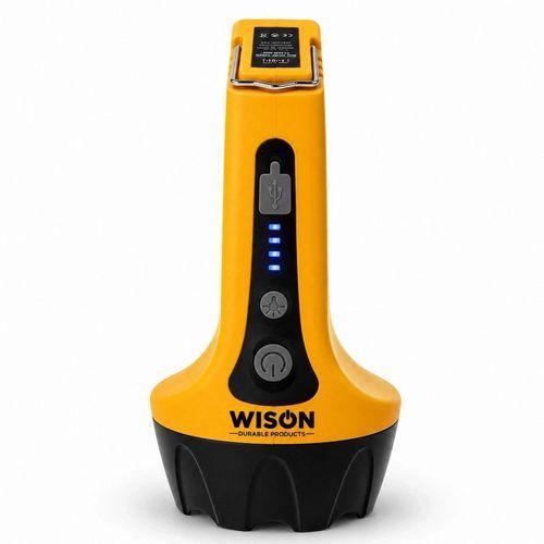 Ws-2626 8 Watt 12 Saat Aydınlatmalı Type-c  Projektör Şarjlı Kambur Fener