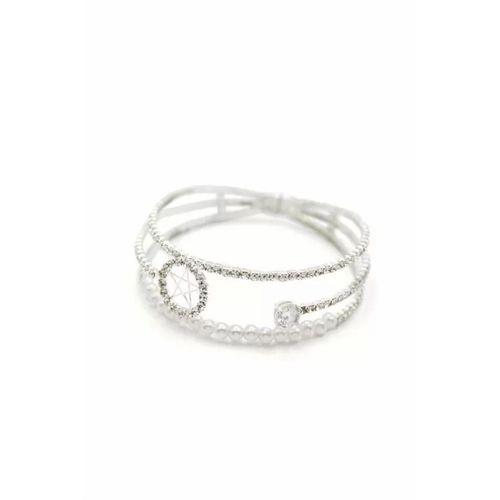 İncili Su Yolu Bileklik - Gümüş