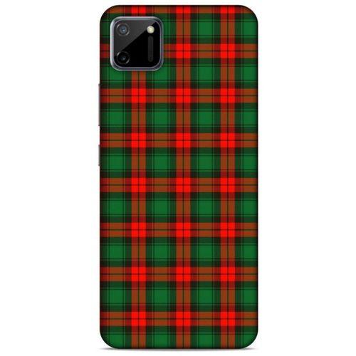 Gömlek (1) Desenli Silikon Kapak Telefon Kabı Oppo Realme C11 Kılıf