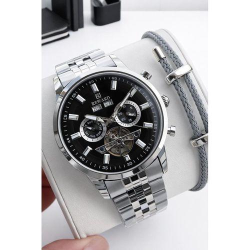 Reward 2 Yıl Garantili Otomatik Mekanizma İtalyan Bileklik Hediyeli Erkek Kol Saati W.147646.2