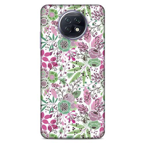 Lopard Xiaomi Redmi Note 9T Uyumlu Kılıf Botanix (67) Tasarım Kılıf