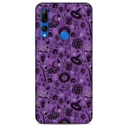 Huawei Y9 Prime 2019 Uyumlu Kılıf Mor Delisi (19) Kılıfları Cadı