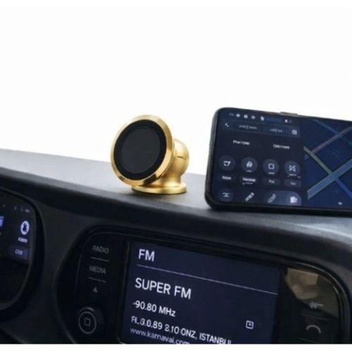 Metal Telefon Tutucu Torpidoya Yapışan Mıknatıslı