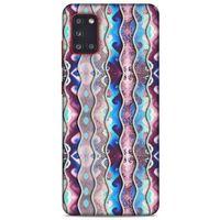 Samsung Galaxy A31 Kılıf Baskılı Özel Seri Taşlı (31) TPU Kılıf