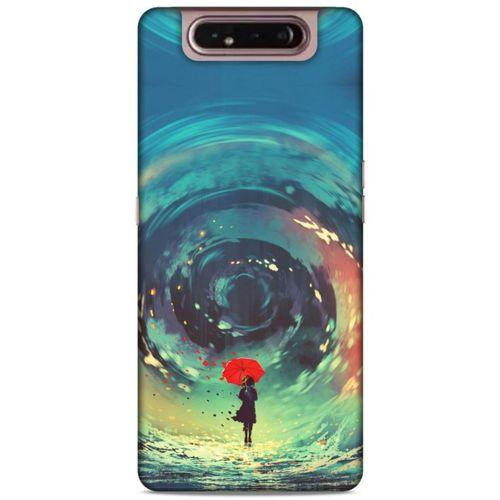 Lopard Samsung Galaxy A80 Uyumlu Kılıf Manipülasyon ☻ (32) Soft Silikon Kılıf Desenli