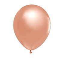 Party Marty Metalik Balon 100Lü Rose Gold