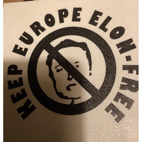 Avrupa elon-Free Sign-6911747