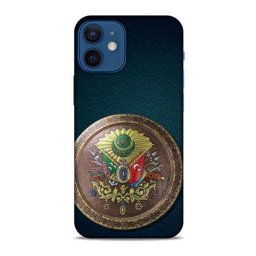 Apple iPhone 12 Mini Uyumlu Kılıf Ottoman (12) Koruyucu Silikon Tuğra