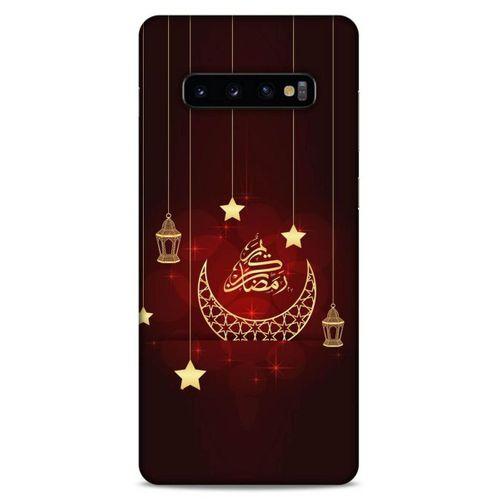 Lopard Samsung Galaxy S10 Plus Uyumlu Kılıf Ramazan (4) Desenli Koruma Kılıfı