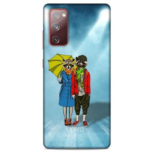 Samsung Galaxy S20 Fe Kılıf FunnyMaX (47) Crystal Flex Kılıf Cam Göbeği