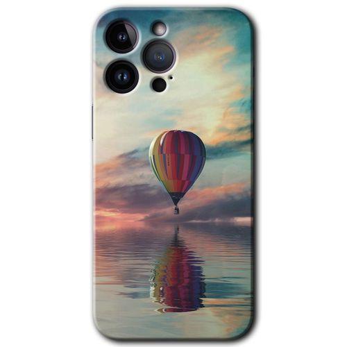 iPhone 14 Pro Max HD Baskılı Kılıf + 9D Tam Ekran Koruyucu - Zeplin