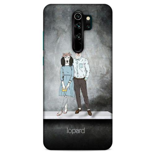 Xiaomi Redmi Note 8 Pro Kılıf FunnyMaX (46) Core Armor Kılıf Antrasit Köpek