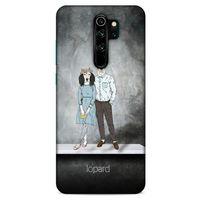 Xiaomi Redmi Note 8 Pro Kılıf FunnyMaX (46) Core Armor Kılıf Antrasit Köpek