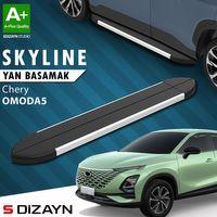S-Dizayn Chery Omoda5 Skyline Aluminyum Yan Basamak 183 Cm 2022 Üzeri A+ Kalite