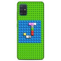 Lopard Samsung Galaxy A51 Uyumlu Kılıf BloX (21) Koruyucu Kapak J Harfi