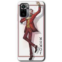 Xiaomi Redmi Note 10s Kılıf Baskılı Arka Kapak - Joker İskambil +Tam Ekran Koruyucu