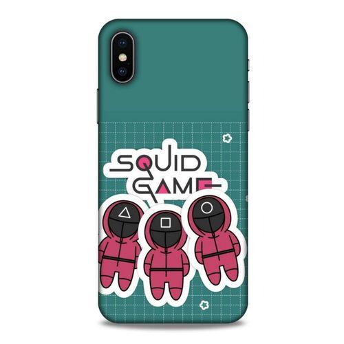 Apple Iphone X Uyumlu Kılıf Squid Game (40) Fit Silikon Kılıf Sook
