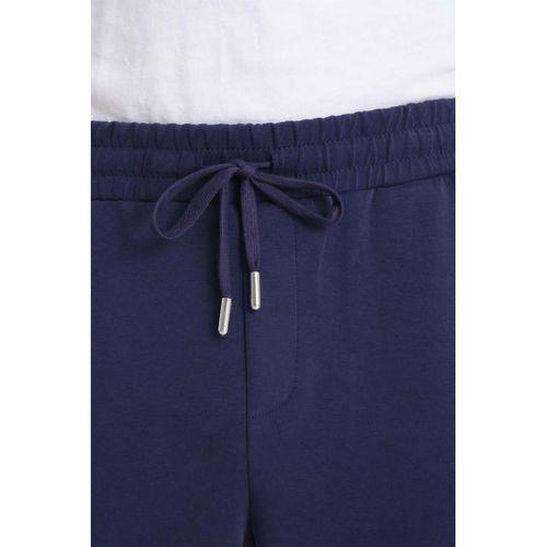 Scuba Modal Kumaş Relaxed Fit Erkek Eşofman Altı Pantolon - Lacivert