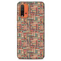 Lopard Xiaomi Redmi 9T Uyumlu Kılıf Geometrix (65) Antişok Kılıf