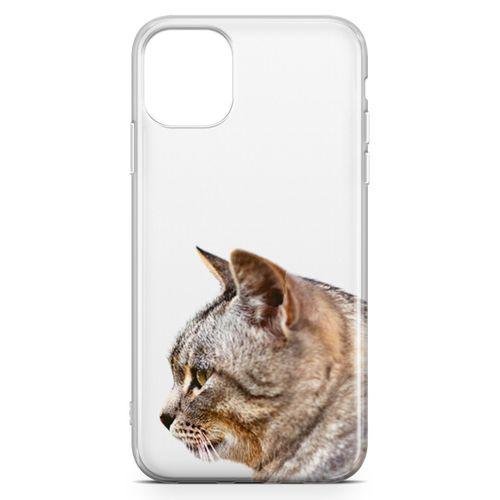 Apple iPhone 11 Pro Max Kılıf Siberian Cat Arka Kapak Koruma Desenli Full Koruyucu
