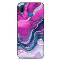 Huawei P20 Lite Uyumlu Kılıf Pembe Delisi (17) Tasarım Kılıf Fuşya