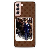 Lopard Samsung Galaxy S21 Uyumlu Kılıf Atatürk (23) Ultra Koruma Kılıfı