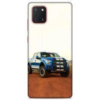 Lopard Samsung Galaxy Note 10 Lite Uyumlu Kılıf PickUpX (27) Tasarımlı Kılıf Gece Mavi