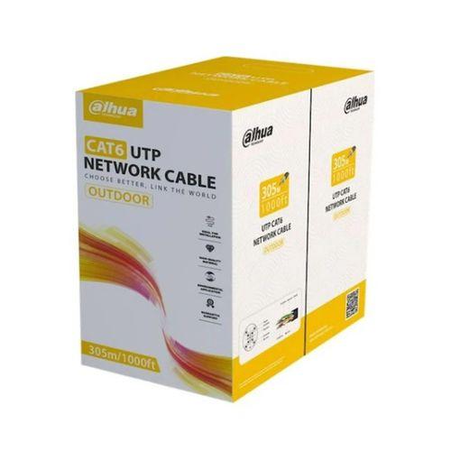 DAHUA DH-PFM920-6UN UTP DIŞ ORTAM (SİYAH) CAT6 BAKIR KABLO (PE)