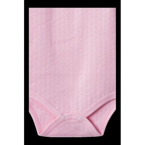 Pembe Askılı Body Zıbın 7-12 YAŞ Çocuklar İçin (1 ADET) Alttan Çıtçıtlı Özel Gereksinimli-D